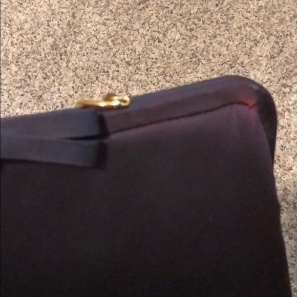 Vintage Dark Purple Clutch/Purse - Picture 4 of 7